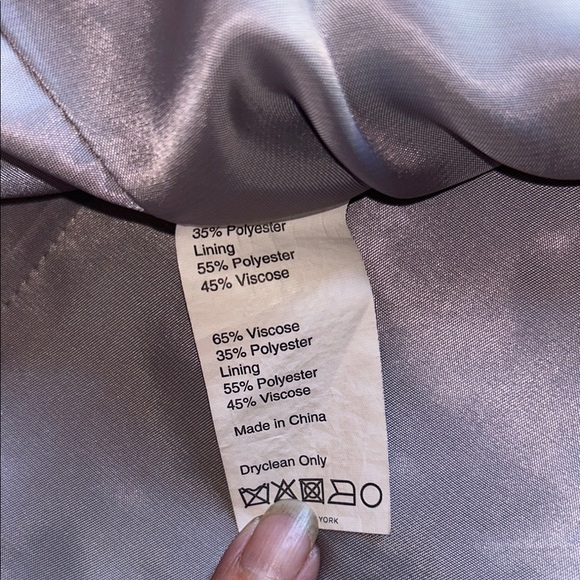 Derek Lam Floral Blue and Gray Blazer - Picture 16 of 16